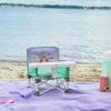 Picture of Bright Starts Disney Princess Ariel Pop 'N Sit Portable Booster, Indoor/Outdoor Use, Floor Seat with Feeding Tray, 6 Mos - 3 Yrs