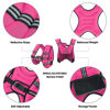 Picture of APEXUP Weighted Vest Men 5lbs Weights with Reflective Stripe, Weighted vest for Women Workout Equipment for Strength Training Running (Pink)