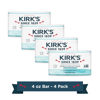 Picture of Kirk's Castile Bar Soap Clean Soap for Men, Women & Children | Premium Coconut Oil | Sensitive Skin Formula, Vegan | Fragrance-Free/Unscented | 4 oz. Bars - 18 Pack