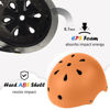 Picture of Kids Bike Helmet, Adjustable and Multi-Sport, from Toddler to Youth, 3 Sizes (Orange)