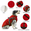 Picture of Gyuzh Dog Coat with Harness Winter Dog Coat Fleece Dog Jacket Waterproof Dog Coat Zipper Dog Jacket Puppy Coat Small Dog Clothes Dog Coat with Reflective Harness for Smal Medium Large Dogs