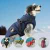 Picture of Gyuzh Dog Coat with Harness Winter Dog Coat Fleece Dog Jacket Waterproof Dog Coat Zipper Dog Jacket Puppy Coat Small Dog Clothes Dog Coat with Reflective Harness for Smal Medium Large Dogs