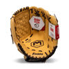 Picture of Franklin Sports Baseball + Softball Glove - Field Master Baseball + Softball Mitt - Adult + Youth Glove - Men's + Women's Baseball + Softball Gloves - Right Hand Throw - 14" - Camel Brown