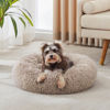 Picture of WESTERN HOME WH Calming Dog & Cat Bed, Anti-Anxiety Donut Cuddler Warming Cozy Soft Round Bed, Fluffy Faux Fur Plush Cushion Bed for Small Medium Dogs and Cats (20"/24"/27"/30")