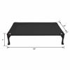 Picture of Veehoo Cooling Elevated Dog Bed, Portable Raised Pet Cot with Washable & Breathable Mesh, No-Slip Feet Durable Dog Cots Bed for Indoor & Outdoor Use, Medium, CWC1803-M