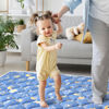 Picture of Premium Foam Baby Play Mat 50" X 50", Thick One-Piece Crawling Mat, Odorless Baby Mat Floor Mat, Non-Slip Cushioned Baby Playmat for Infants,Babies,Toddlers. Machine Washable for Easy Care.