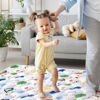 Picture of Premium Foam Baby Play Mat 50" X 50", Thick One-Piece Crawling Mat, Odorless Baby Mat Floor Mat, Non-Slip Cushioned Baby Playmat for Infants,Babies,Toddlers. Machine Washable for Easy Care.