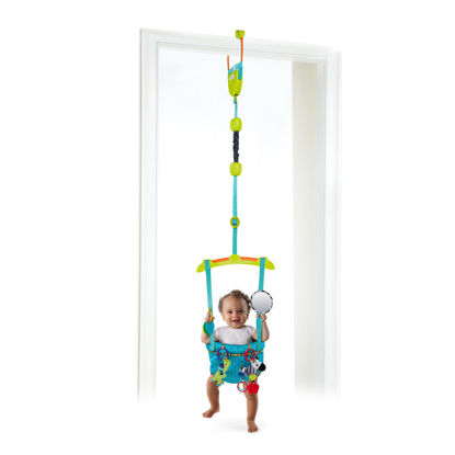 Picture of Bright Starts Bounce 'n Spring Deluxe Door Jumper for Baby with Adjustable Strap, 6 Months and Up, Max Weight 26 lbs