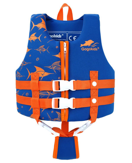 Picture of Gogokids Kids Swim Vest Float Jacket - Boys' and Girls' Floaties Swimsuit Buoyancy Swimwear