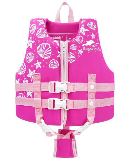 Picture of Gogokids Kids Swim Vest Float Jacket - Boys' and Girls' Floaties Swimsuit Buoyancy Swimwear