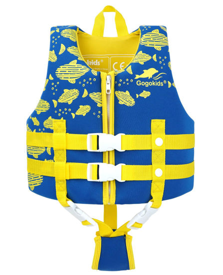 Picture of Gogokids Kids Swim Vest Float Jacket - Boys' and Girls' Floaties Swimsuit Buoyancy Swimwear