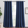 Picture of NICETOWN Navy Blackout Curtains 102" Long for Living Room, 55" W, Set of 2, Thermal Insulated Window Treatment Light Reducing Room Darkening Drapes for Boys Kids Bedroom, Classroom, Apartment