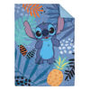 Picture of Disney Stitch Weird But Cute Blue, Teal and Coral 4 Piece Toddler Bed Set - Comforter, Fitted Bottom Sheet, Flat Top Sheet, and Reversible Pillowcase