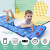 Picture of ACRABROS Toddler Nap Mat with Pillow and Blanket, Extra Large Rolled Napping Mats,Slumber Bags for Boys Girls,Kids Sleeping Bag for Daycare, Preschool Travel Camping,Life Boat