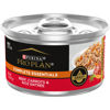 Picture of Purina Pro Plan High Protein Cat Food Wet Gravy, Beef, Carrots and Rice Entree - (24) 3 oz. Pull-Top Cans