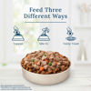 Picture of Blue Buffalo Delectables Natural Wet Dog Food Topper Variety Pack, Tasty Chicken, Hearty Beef, Tender Turkey, & Savory Lamb Dinner 3-oz (24 Pack- 6 of Each Flavor)