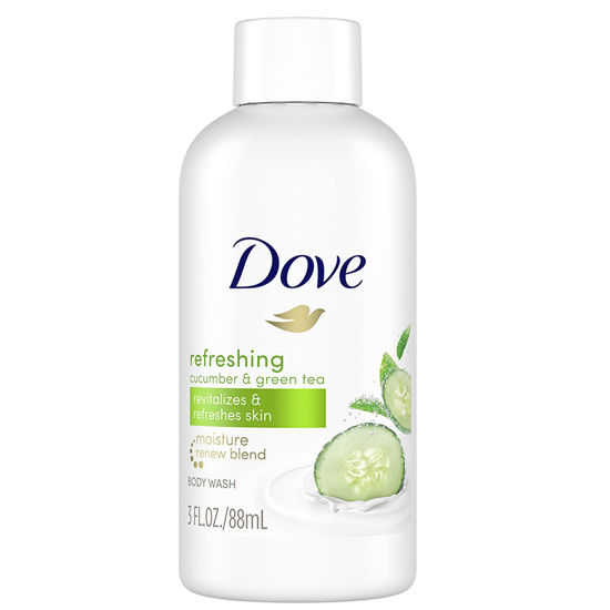 Picture of Dove Go Fresh Body Wash 24 Count Cucumber And Green Tea 3 Ounce