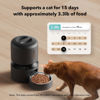 Picture of PETLIBRO Automatic Cat Feeder, 5G WiFi Automatic Pet Feeder with Freshness Preservation, 3L Timed Cat Feeders for Dry Food, Up to 48 Portions 10 Meals Per Day, Granary Pet Feeder for Cat/Dog, Black