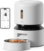 Picture of PETLIBRO Automatic Cat Feeder, 5G WiFi Automatic Pet Feeder with Freshness Preservation, 3L Timed Cat Feeders for Dry Food, Up to 48 Portions 10 Meals Per Day, Granary Pet Feeder for Cat/Dog, White