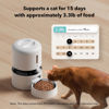 Picture of PETLIBRO Automatic Cat Feeder, 5G WiFi Automatic Pet Feeder with Freshness Preservation, 3L Timed Cat Feeders for Dry Food, Up to 48 Portions 10 Meals Per Day, Granary Pet Feeder for Cat/Dog, White