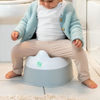 Picture of Ingenuity : ity by Ingenuity Ready Set Go Potty, Removable Bowl, Non-Skid Bottom, Wide Stable Base, Age 18 Months & Up, White & Grey