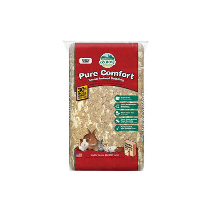 Picture of Oxbow Pure Comfort Small Animal Bedding - Odor & Moisture Absorbent, Dust-Free Bedding for Small Animals, Blend, 36 Liter Bag