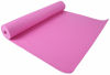 Picture of Signature Fitness All-Purpose 1/4-Inch High Density Anti-Tear Exercise Yoga Mat with Carrying Strap,Pink