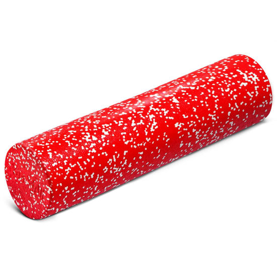 Picture of Yes4All High Density Foam Roller for Back, Variety of Sizes & Colors for Yoga, Pilates - Red Snow - 24 Inches