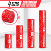 Picture of Yes4All High Density Foam Roller for Back, Variety of Sizes & Colors for Yoga, Pilates - Red Snow - 24 Inches