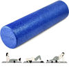 Picture of Yes4All High Density Foam Roller for Back, Variety of Sizes & Colors for Yoga, Pilates - Blue - 24 Inches