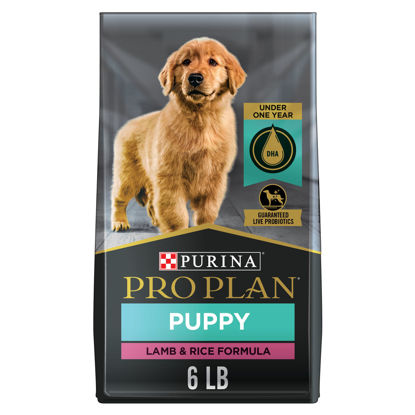 Picture of Purina Pro Plan High Protein Puppy Food DHA Lamb & Rice Formula - 6 lb. Bag