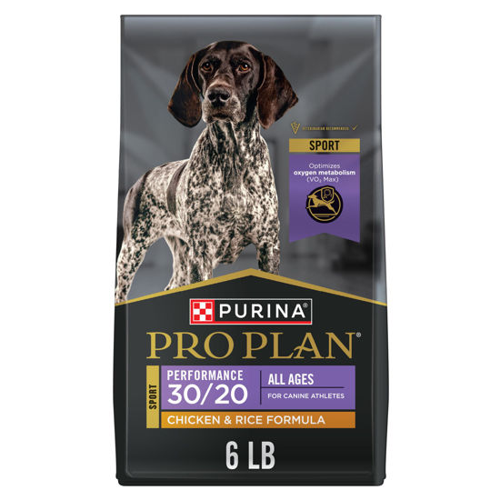 Picture of Purina Pro Plan High Calorie, High Protein Dry Dog Food, 30/20 Chicken & Rice Formula - 6 lb. Bag