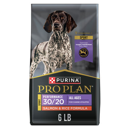 Picture of Purina Pro Plan High Energy, High Protein Dog Food, SPORT 30/20 Salmon & Rice Formula - 6 lb. Bag