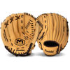 Picture of Franklin Sports Baseball + Softball Glove - Field Master Baseball + Softball Mitt - Adult + Youth Glove - Men's + Women's Baseball + Softball Gloves - Left Hand Throw - 13" - Camel Brown