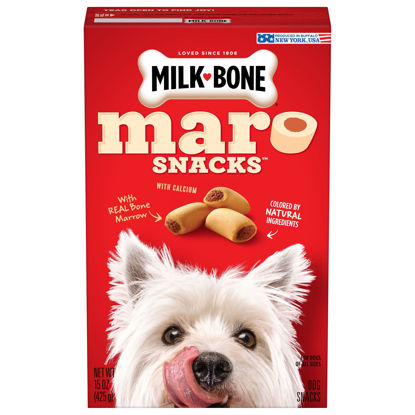 Picture of Milk-Bone MaroSnacks Dog Treats, Beef, 15 Ounce (Pack of 6)