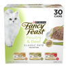 Picture of Fancy Feast Poultry and Beef Feast Classic Pate Collection Grain Free Wet Cat Food Variety Pack - (Pack of 30) 3 oz. Cans