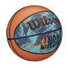 Picture of WILSON NBA DRV Plus Vibe Outdoor Basketball - Size 5-27.5", Blue/Orange