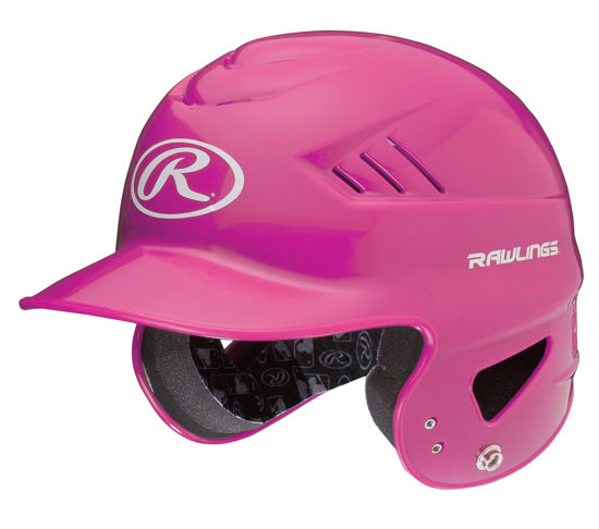 Picture of Rawlings | COOLFLO Batting Helmet | T-Ball (6 1/4" - 6 7/8") | Pink