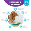 Picture of Outward Hound Nina Ottosson Wobble Bowl Dog Game -Interactive Slow Feeder Bowl Dog Game