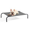 Picture of Bedsure Medium Elevated Cooling Outdoor Dog Bed - Raised Cots for Medium Dogs, Portable Indoor & Outdoor Pet Hammock Bed with Skid-Resistant Feet, Frame with Breathable Mesh, Grey, 43 inches