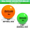 Picture of GoSports Weighted Training Balls - Hitting & Pitching Training for All Skill Levels - Improve Power and Mechanics, Choose Baseball or Softball