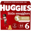 Picture of Huggies Size 6 Diapers, Little Snugglers Baby Diapers, Size 6 (35+ lbs), 44 Count