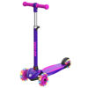 Picture of Gotrax KS1 Kids Kick Scooter, LED Lighted Wheels and 3 Adjustable Height Handlebars, Lean-to-Steer & Widen Anti-Slip Deck, 3 Wheel Scooter for Boys & Girls Ages 2-8 and up to 100 Lbs