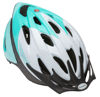 Picture of Schwinn Thrasher Bike Helmet for Adult Men Women Age 14+ with Suggested Fit 58-62cm, Lightweight with Adjustable Side and Chin Strap, No Light, Teal