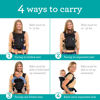 Picture of Infantino Flip 4-in-1 Carrier - Ergonomic for Newborns and Older Babies 8-32 lbs