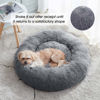 Picture of WESTERN HOME WH Calming Dog & Cat Bed, Anti-Anxiety Donut Cuddler Warming Cozy Soft Round Bed, Fluffy Faux Fur Plush Cushion bed for Small Medium Dogs and Cats (20"/24"/27"/30")