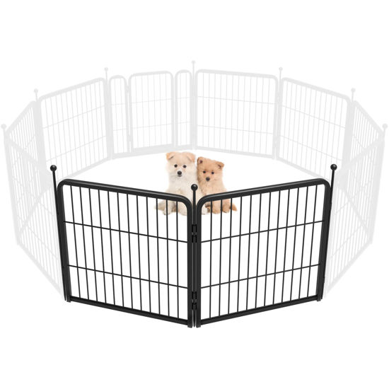 Picture of FXW Rollick Dog Playpen for Yard, RV Camping│Patented, 24 inch 2 Panels