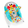 Picture of Bright Starts Sesame Street Baby Bouncer Soothing Vibrations Infant Seat - I Spot Elmo! with Cookie Monster and Big Bird - Removable-Toy Bar, 0-6 Months Up to 20 lbs