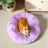 Picture of WESTERN HOME WH Calming Dog & Cat Bed, Anti-Anxiety Donut Cuddler Warming Cozy Soft Round Bed, Fluffy Faux Fur Plush Cushion Bed for Small Medium Dogs and Cats (20"/24"/27"/30")