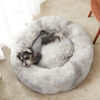 Picture of WESTERN HOME WH Calming Dog & Cat Bed, Anti-Anxiety Donut Cuddler Warming Cozy Soft Round Bed, Fluffy Faux Fur Plush Cushion Bed for Small Medium Dogs and Cats